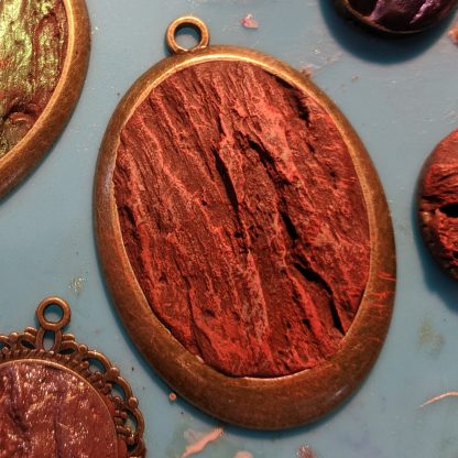 Bark Wood Pendant